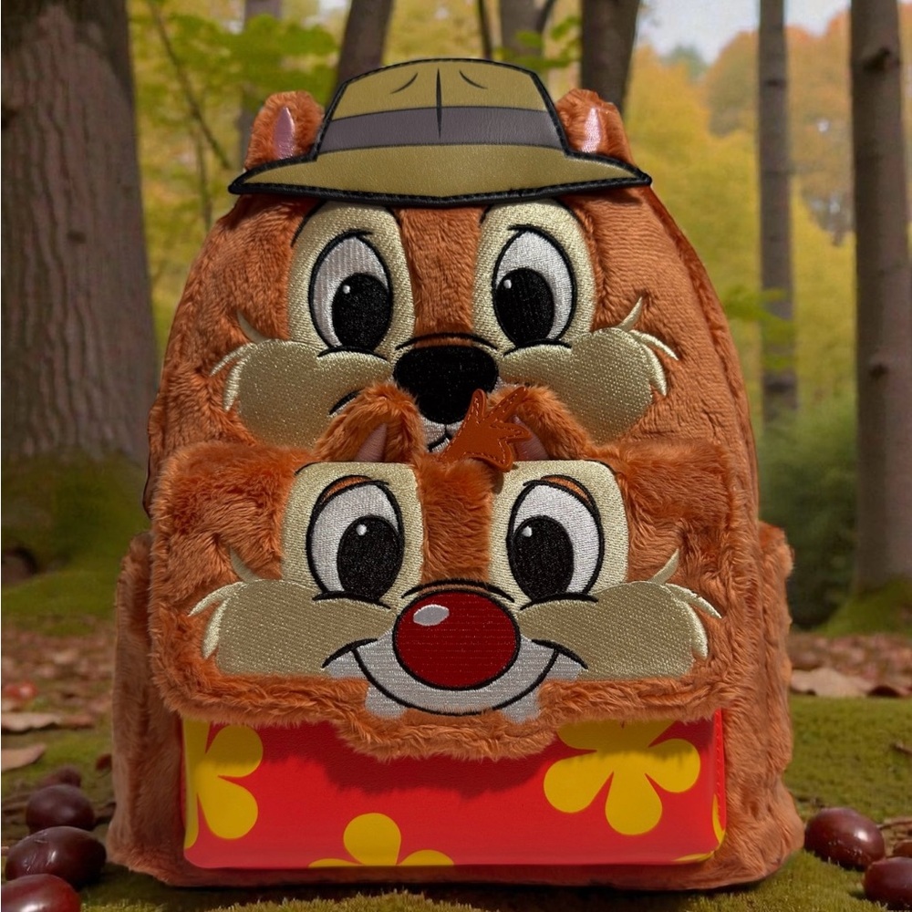 NWT Disney Loungefly Chip & Dale Cosplay Mini Backpack – HTF